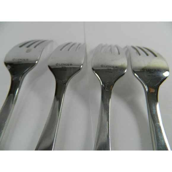 Lenox Butterfly Meadow Dinner Forks Set Of 4 In Great Condition Still Shiny! - Picture 10 of 11